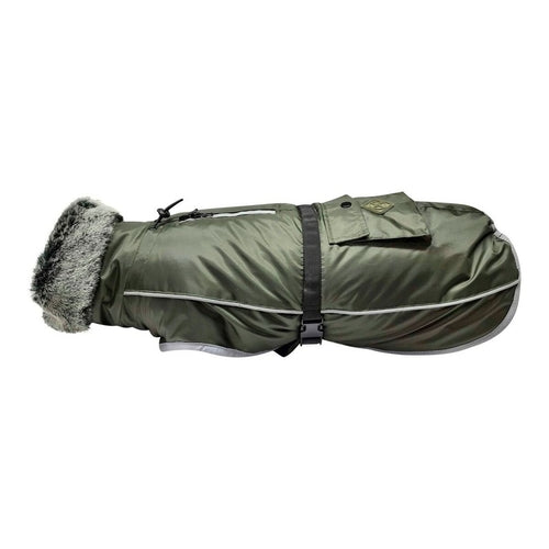Manteau Doublé Vert pour Chien (60 cm)