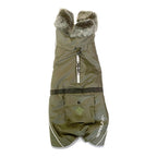 Manteau Doublé Vert pour Chien (60 cm)