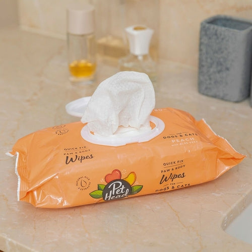 Lingettes Pet Head Aloe Vera Pêche pour Animal