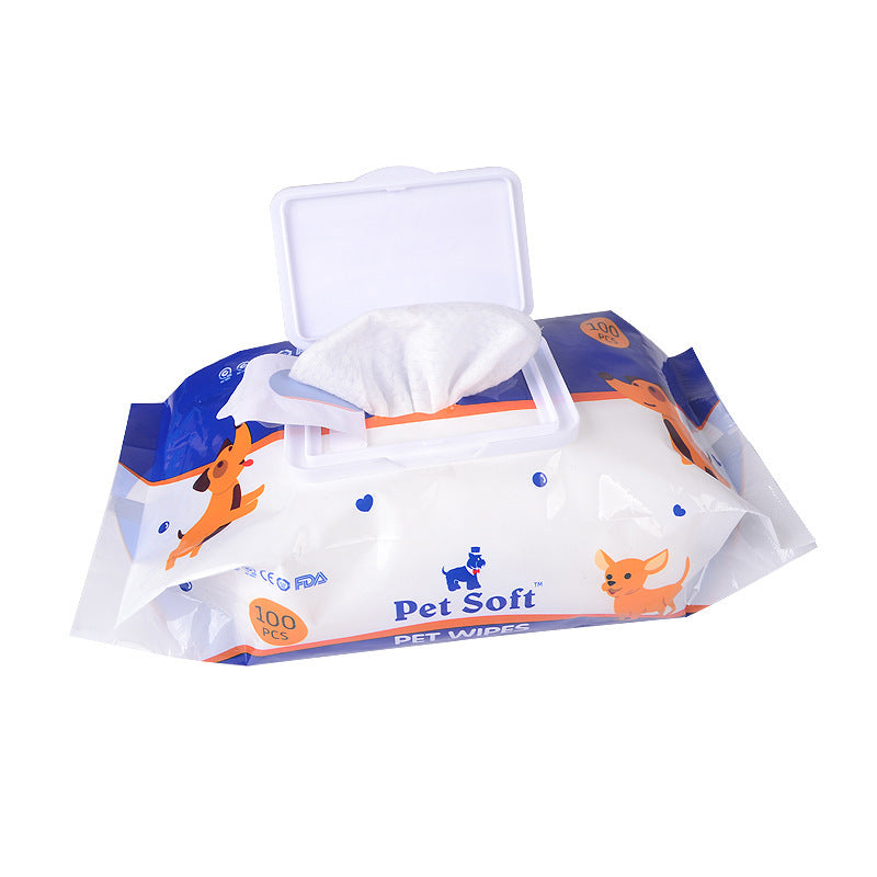 Lingettes Nettoyantes pour Chien