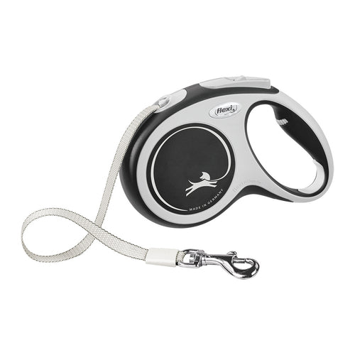 Laisse Flexi New Comfort 8m Noire Taille L pour Chien