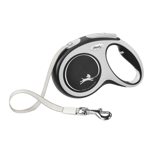 Laisse Flexi New Comfort 8m Noire Taille L pour Chien