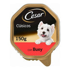 Pâtée Cesar Goût Boeuf pour Chien (150 g)