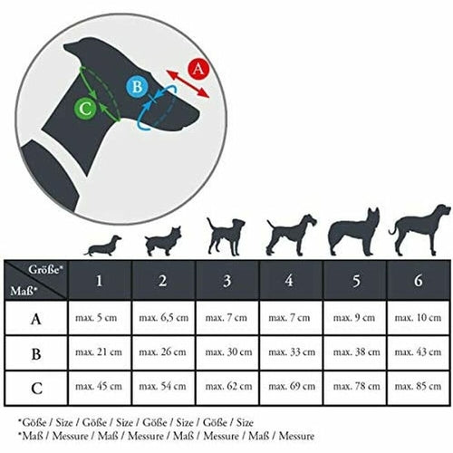 Muselère Hunter Albury Noire Taille 6 pour Chien