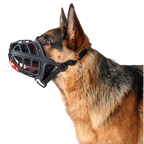 Muselère Hunter Albury Noire Taille 6 pour Chien