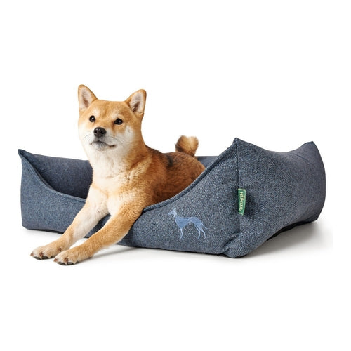 Canapé Hunter Prag Bleu pour Chien (90 x 70 cm)