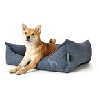 Canapé Hunter Prag Bleu pour Chien (90 x 70 cm)