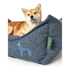 Canapé Hunter Prag Bleu pour Chien (90 x 70 cm)
