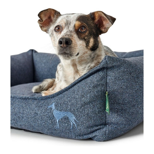 Canapé Hunter Prag Bleu pour Chien (90 x 70 cm)