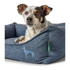 Canapé Hunter Prag Bleu pour Chien (90 x 70 cm)