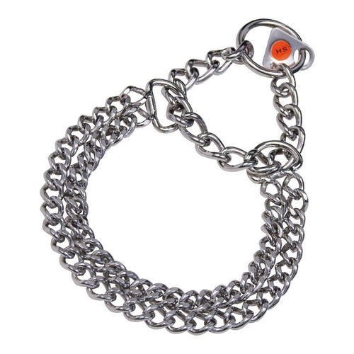 Collier Hs Sprenger Argenté à Maillons Doubles 2 mm (35 cm)