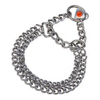 Collier Hs Sprenger Argenté à Maillons Doubles 2 mm (35 cm)
