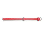 Collier Rembourré Rouge Gloria pour Chien