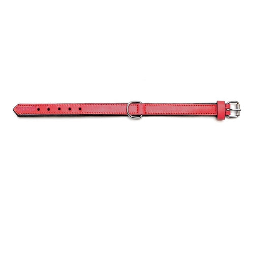 Collier Rembourré Rouge Gloria pour Chien