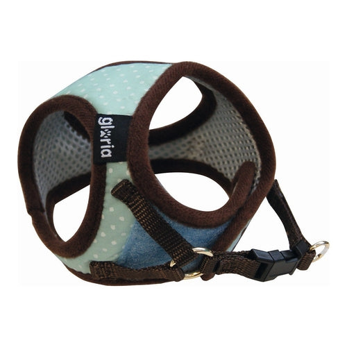 Harnais Gloria à Pois Vert Taille L (33-44 cm)