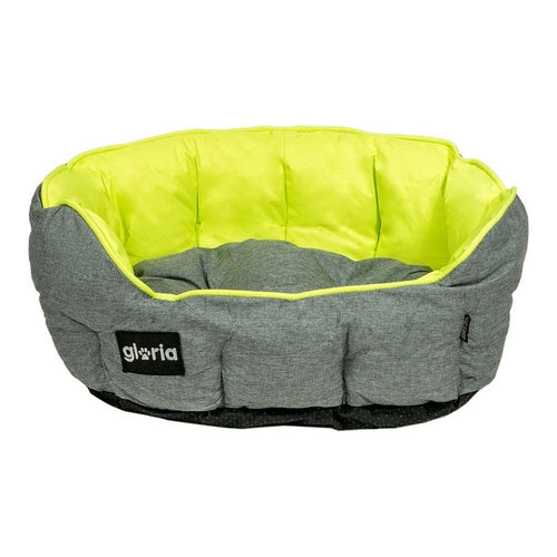 Panier Gloria Quartz Vert Gris pour Chien (60 x 50 cm)