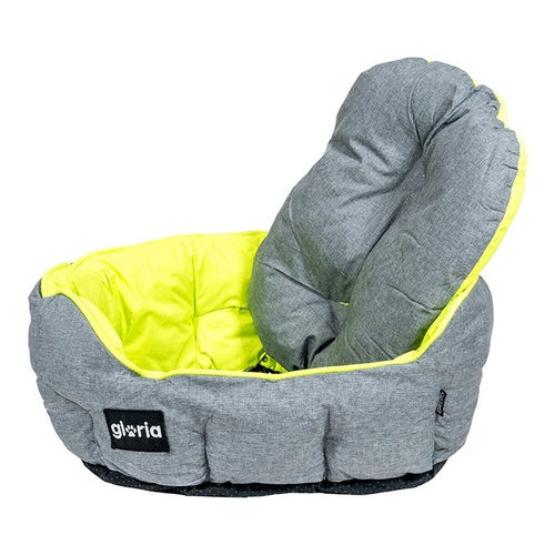 Panier Gloria Quartz Vert Gris pour Chien (60 x 50 cm)