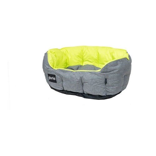 Panier Gloria Quartz Vert Gris pour Chien (60 x 50 cm)