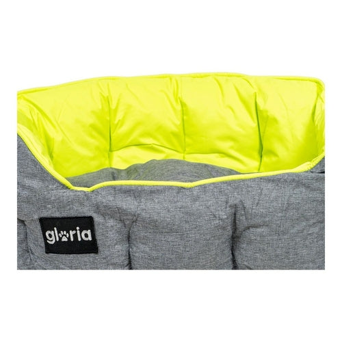Panier Gloria Quartz Vert Gris pour Chien (60 x 50 cm)
