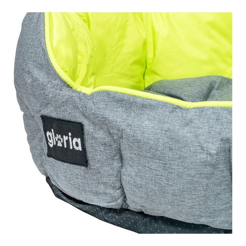 Panier Gloria Quartz Vert Gris pour Chien (60 x 50 cm)