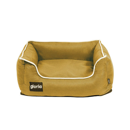 Panier Gloria Ametz Jaune pour Chien (76 x 69 cm)