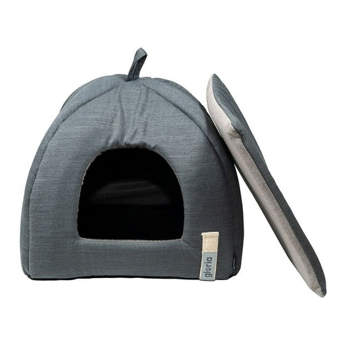 Panier Gloria Green Dreams Noir pour Chien (40 x 40 cm)