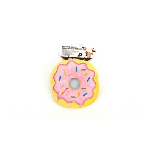 Peluche Donut Rose Gloria pour Chien