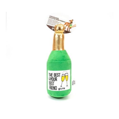 Peluche Champagne Gloria pour Chien