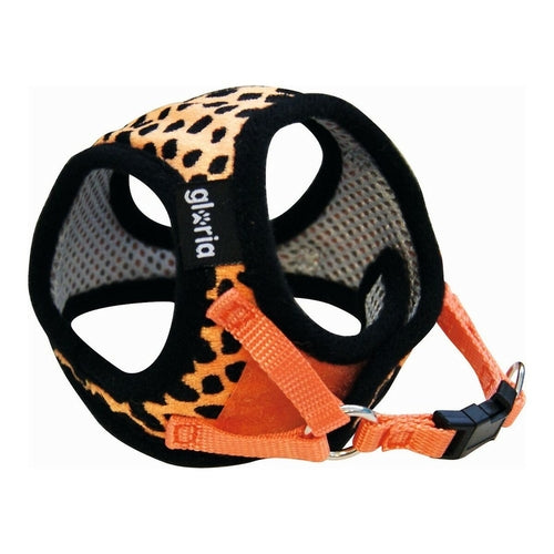 Harnais Gloria Léopard Orange Taille S (21-29 cm)