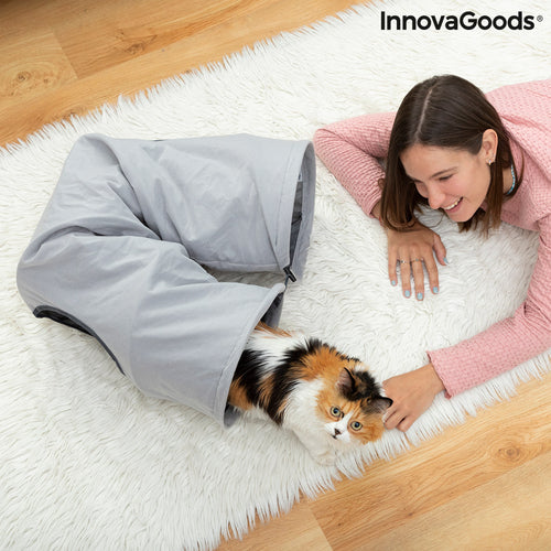 Tunnel Pliable Funnyl InnovaGoods pour Chat