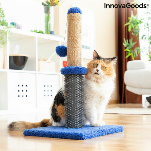 Griffoir 2-en-1 avec Boule Miausage InnovaGoods pour Chat