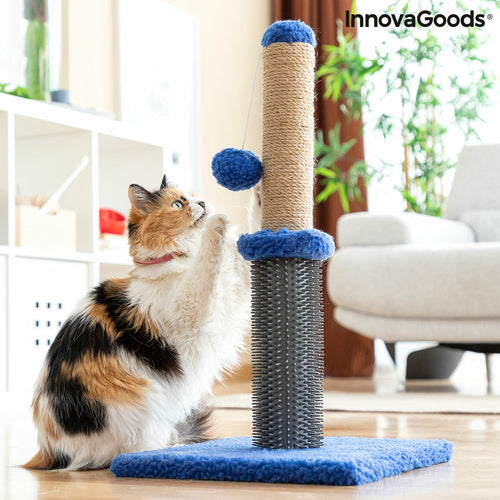 Griffoir 2-en-1 avec Boule Miausage InnovaGoods pour Chat