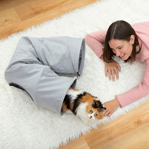 Tunnel Pliable Funnyl InnovaGoods pour Chat