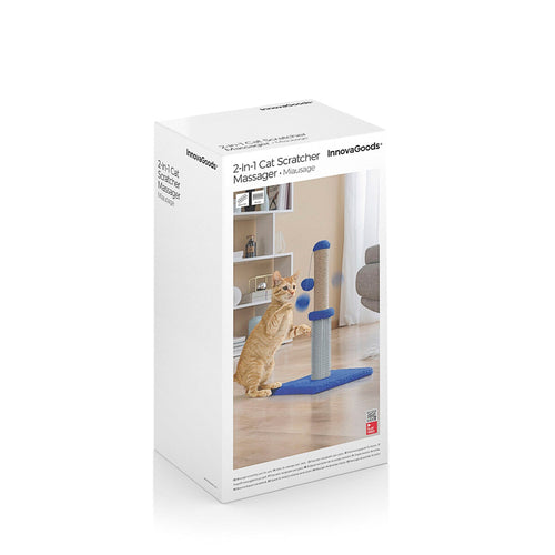 Griffoir 2-en-1 avec Boule Miausage InnovaGoods pour Chat